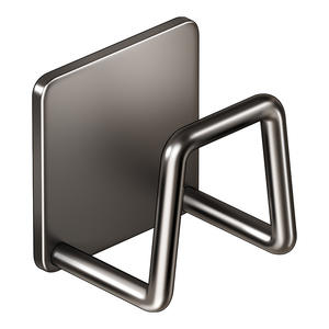 Soporte para báscula Xiaomi Huawei, estante de almacenamiento de metal pulido montado en la pared, forma rectangular sin perforaciones - Product Image 1