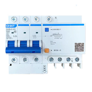 NXBLE-63 <span class=keywords><strong>3P</strong></span>+N D40 Chint Rcbo - Product Image 1