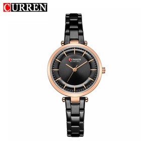 นาฬิกาข้อมือผู้หญิง รุ่น 9054 CURREN ตัวเรือนโลหะผสมสแตนเลส สไตล์เรโทร แฟชั่น สวยงาม หรูหรา ระบบควอตซ์ แสดงผลแบบอนาล็อก กันน้ำ 3BAR เรียบง่าย เหมาะสำหรับธุรกิจ - Product Image 1