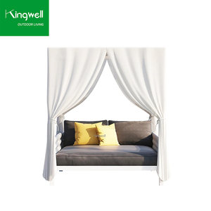 Mobilier moderne de style durable en aluminium pour la plage, le jardin et l'hôtel. - Product Image 2