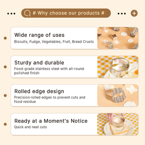 6 cái Rugby hình thép không gỉ Cookie cắt cho bánh quy, Kẹo mềm, rau, và bánh Pastry nướng khuôn - Product Image 6