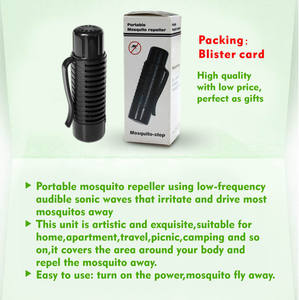 เครื่องไล่ยุงอัลตร้าโซนิคแบบพกพาขนาดเล็กใช้แบตเตอรี่อิเล็กทรอนิกส์ - Product Image 6