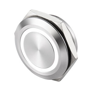 에너지 관리 및 DALI-2 자동화 건물 제어 시스템을 위한 소형 알루미늄 IP65 푸시 버튼 스위치 메커니즘 - Product Image 1