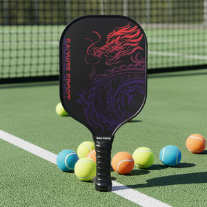 ไม้พายพิคเคิลบอล SALYWEE รุ่น Dragon Matte พร้อมแผ่นใยแก้วรังผึ้ง เหมาะสำหรับเด็ก ผู้ใหญ่ และผู้เริ่มต้นเล่นพิคเคิลบอล - Product Image 1