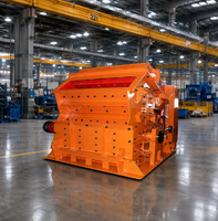 Concasseur à percussion PF-1010 d'occasion - Moteur AC 75 kW, capacité max. 80 t/h pour le concassage de minerai avec roulement et pompe