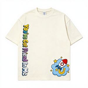 T-shirt décontracté à manches courtes pour homme, imprimé graphique « <span class=keywords><strong>You</strong></span>'ve <span class=keywords><strong>Got</strong></span> a Friend in Me Cowboy », style été, poids lourd, polyvalent et tendance - Product Image 1