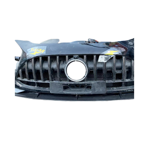 Pour Mercedes <span class=keywords><strong>AMG</strong></span> <span class=keywords><strong>GT</strong></span> série noire W190 ensemble de pare-chocs avant avec radiateur pour pare-chocs de voiture - Product Image 1