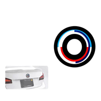 Écran LED circulaire couleur pour emblème de voiture, étanche IP67, éclairage de logo arrière, accessoires automobiles