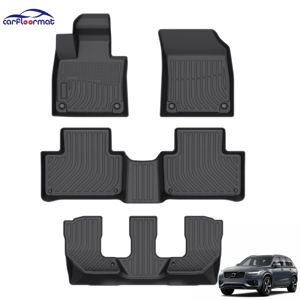 Revestimiento de suelo de coche de ajuste Universal a bajo precio, alfombrillas de coche Tpe asequibles, juego de alfombras de coche de protección 100% para Volvo XC90 <span class=keywords><strong>7</strong></span> asientos 2016-2024 - Product Image 1