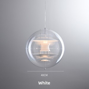 Lampadario Sferico a Globo Danese Pianeta di Design Creativo ed Elegante <span class=keywords><strong>Lampada</strong></span> Decorativa Artistica per Tavolo da Pranzo Soggiorno AC a Sospensione - Product Image 6