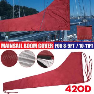 Housse de mât de voile principale pour bateaux de 8-9 pieds et 10-11 pieds, en tissu 420D imperméable, anti-UV, pare-soleil et anti-poussière - Product Image 1