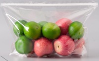 Sacs refermables en plastique haut de gamme pour l'emballage des fruits, sacs de conservation pour raisins, cerises