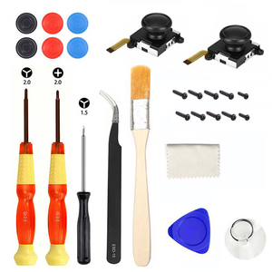 Kit de réparation pour manette Joy-Con <span class=keywords><strong>Switch</strong></span> OLED, joysticks analogiques 3D, tournevis, outils de remplacement, accessoires de jeu pour <span class=keywords><strong>Switch</strong></span> - Product Image 1