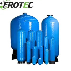 1252 Fiberglass FRP Pressure Filter Tank For Ro Water Treatment Plant