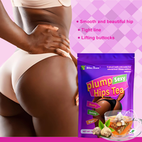 Thé d'amélioration des fesses et des hanches en 3 jours, Thé santé au Maca, Pilules et Capsules pour l'amélioration des seins et des fesses pour femmes, Effet en 3 jours