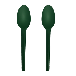 Recipiente de plástico para café de restaurante, plegable, desechable, de peso pesado, bolsa de cuchara colorida, cuchara de plástico pequeña de lujo - Product Image 3