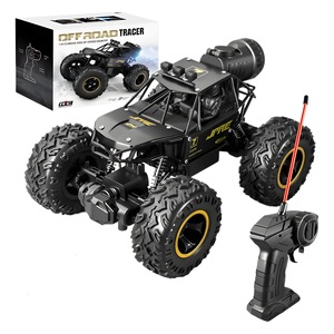 Voiture RC tout-terrain 4x4 <span class=keywords><strong>Monster</strong></span> Truck en alliage, véhicule tout-terrain pulvérisateur, jouet d'escalade sur rochers pour enfants - Product Image 1