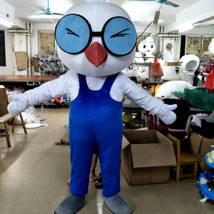 Efun quantité minimale de commande 1 PC Costume de mascotte aiglet bleu personnalisé professionnel mignon en peluche animal de dessin animé mascotte adulte costume de fête à vendre - Product Image 1