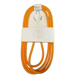 <span class=keywords><strong>Cable</strong></span> Trenzado <span class=keywords><strong>de</strong></span> Nailon Naranja <span class=keywords><strong>de</strong></span> 60 W, 1 M, 3 Pies, USB C a USB C, Tipo C, Cables <span class=keywords><strong>de</strong></span> Carga Rápida, Cables <span class=keywords><strong>de</strong></span> Cargador 15 16 17 con Caja <span class=keywords><strong>de</strong></span> Papel - Product Image 3