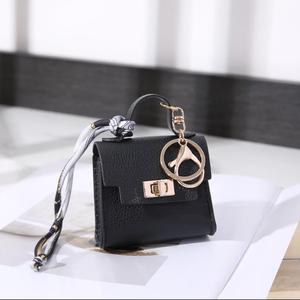 New Arrival PU Leather Coin <b>Purse</b> New Bag Pendant Lipstick Bags Earphone Car Key Bag Mini Coin Holder Wallet Leather Keychain - Product Image 2