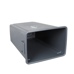 13 Gallon Nhựa Cà Phê Nhà Bếp Thùng Rác Thùng Rác Có Nắp Xoay Đen - Product Image 3