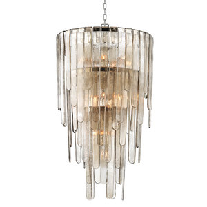Lámpara colgante de cristal transparente de lujo moderna de cristal de forma única, lámpara colgante para el hogar, sala de estar, <span class=keywords><strong>dormitorio</strong></span>, tamaños para el medio - Product Image 1