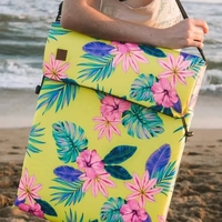 Chaise longue de plage avec dossier à cadre en bois portable pour l'extérieur Chaise de pique-nique pliante pour l'extérieur Camping Tapis de voyage inclinable