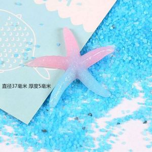 Nouveauté 2020 : Accessoires décoratifs en résine plastique pour pâte à modeler et slime, thème galaxie éducative, étoiles colorées - Product Image 4