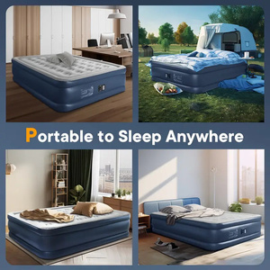 <strong>Luxury</strong> Double Inflatable Foam Bed Built-in Pump High-Adjustable <strong>Blow</strong> Air <strong>Mattress</strong> Foldable for Home Camping Outdoor Bedroom Park - Product Image 6