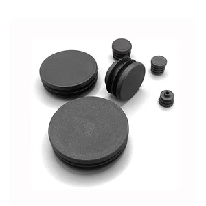 04 ปลั๊กปิดท่อกลมขนาด 44 มม. วัสดุ PE สีดำ ฝาปิดปลายสายเคเบิล - Product Image 1