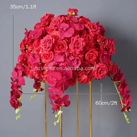 Fleurs artificielles en soie faites à la main, violettes, rouges et blanches, réalistes et personnalisées, pour la remise des diplômes, la fête des mères, la Saint-Valentin, les mariages, les fêtes et la décoration intérieure