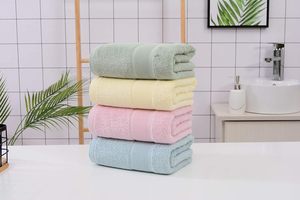 High Quality Soft Eco-Friendly Child-Proof Bamboo Quick-Dry Striped Woven Custom Logo Hotel Home Face <b>Bath</b> <b>Towels</b> <b>Set</b> - Product Image 2