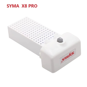 Batería de Plástico de 7.4V 2000mAh para <span class=keywords><strong>Syma</strong></span> X8SW/X8SC/X8 <span class=keywords><strong>Pro</strong></span>, Repuesto de Alta Capacidad para Dron RC Quadcopter - Product Image 1