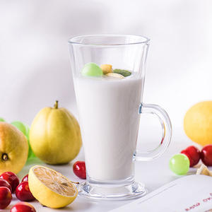 Hxglass vente en gros tasses en <span class=keywords><strong>verre</strong></span> créatives pour hôtels Bar utiliser café Soda boissons lait thé tasse avec poignées-verres à bière - Product Image 3