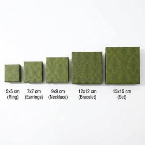 Boîte à bijoux en papier kraft avec logo personnalisé, gaufrée, étanche, emballage cadeau, vente en gros, RTS, petite série, OEM - Product Image 4