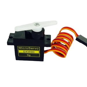 ไมโครเซอร์โว Dxw90 9g มินิเซอร์โวมอเตอร์สำหรับอุปกรณ์เสริมหุ่นยนต์เครื่องบินจำลอง - Product Image 2
