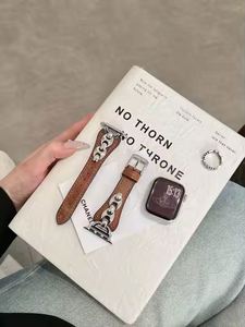 สายนาฬิกาหนังสุดหรู สายรัดข้อมืออัจฉริยะสำหรับ Apple Watch ขนาด 42 44 45 49 มม. - Product Image 3