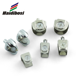 Soporte de Pared Rectangular de Aleación de Zinc para Paneles de Vidrio Hardibosi, Soporte de Fijación para Baño - Product Image 1
