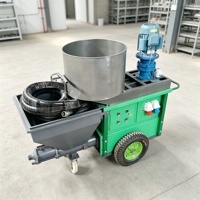 Machine d'injection de mortier de béton robuste avec performance d'injection précise pour les travaux de coulisage en construction