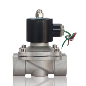 Válvula Solenoide de Acero Inoxidable de 2 Pulgadas, 12V/24V, Rosca Esférica para Agua, OEM - Product Image 4