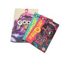 Brochure et magazine imprimés en offset couleur avec reliure à cheval et couverture souple personnalisée pour enfants