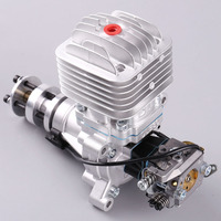 Moteur à gaz DLE30 30cc DLE pour avion RC modèle à voilure fixe course unique deux gaz d'échappement vent mains froides démarrage après course