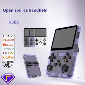 Mã nguồn mở r36s cầm tay trò chơi giao diện điều khiển <span class=keywords><strong>Retro</strong></span> cho GBA Arcade 3D lớn HD màn hình hệ thống Linux EU mới mã nguồn mở cầm tay giao diện điều khiển - Product Image 4
