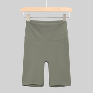 Pantalones Cortos Deportivos de Cintura Alta para Mujer, con Logotipo Personalizado, para Gimnasio, Fitness, Yoga, Transpirables, de Material Suave, con Cierre Elástico en la Cintura - Product Image 3
