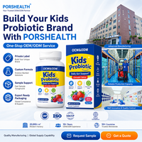 Comprimés à croquer probiotiques pour enfants certifiés Halal, sans gluten, sans produits laitiers, Subsp. Lactis BB-12 GG pour le soutien immunitaire intestinal quotidien OEM