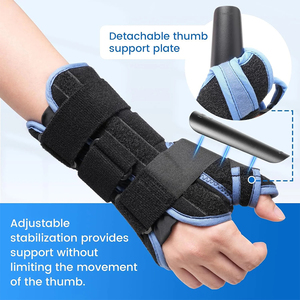 Muñequera de Neopreno Transpirable <span class=keywords><strong>con</strong></span> Soporte para <span class=keywords><strong>Pulgar</strong></span> para Alivio del Dolor de Tendinitis Deportiva, <span class=keywords><strong>Inmovilizador</strong></span> de <span class=keywords><strong>Muñeca</strong></span>, Férula de <span class=keywords><strong>Muñeca</strong></span> - Directo de Fábrica - Product Image 2