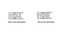 Roulement à rouleaux croisés cylindriques de précision OEM GCr15 RU228G/RU228/RU228X Fabricant chinois