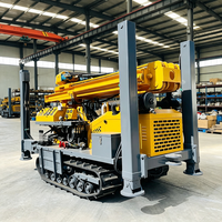 Machine de forage hydraulique pour puits d'eau, équipement de forage hydraulique avec entraînement supérieur pour l'alimentation en eau communautaire