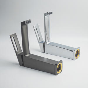 Keran kamar mandi desain Nordic mewah, keran kamar mandi mewah pegangan berongga baskom krom Mixer air panas dan dingin keran seng - Product Image 2