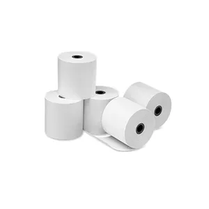 White Self-Adhesive Thermal Label Thermal Paper 57x30mm 57x40mm With Atm Pos
